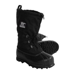 GUC Men's Sorel Glacier Boots - Black